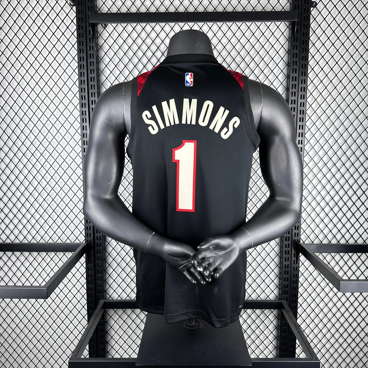 Anfernee Simons Portland Trail Blazers No.1 City Edition Jersey 2023-24 - View 3