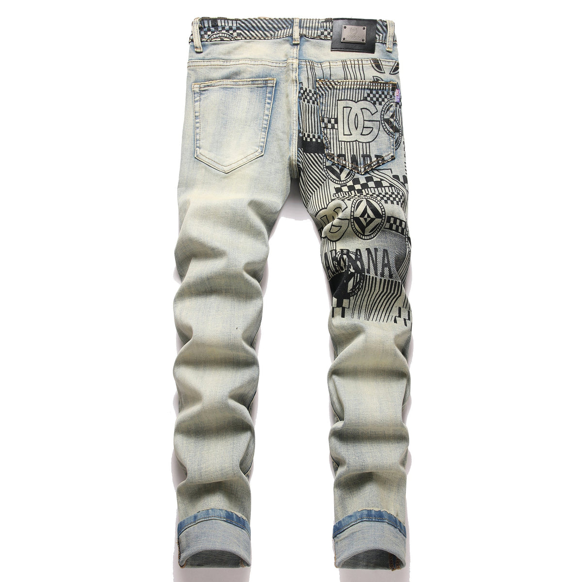 D*G Gray Jeans #7 | Men's Streetwear