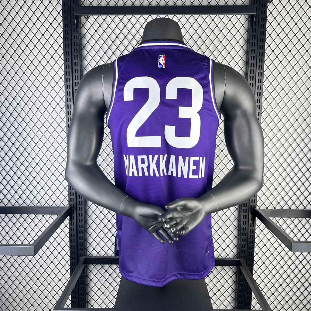 Lauri Markkanen Utah Jazz No.23 City Edition Jersey 2023-24 - View 9