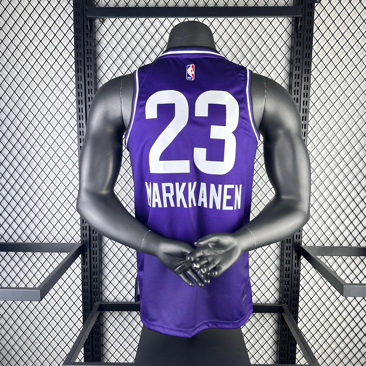 Lauri Markkanen Utah Jazz No.23 City Edition Jersey 2023-24 - View 9