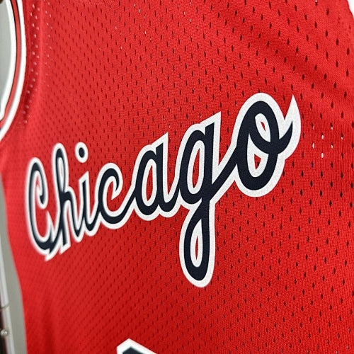 Michael Jordan Chicago Bulls No.23 Rookie Throwback Swingman Jersey 1984-85 - View 5