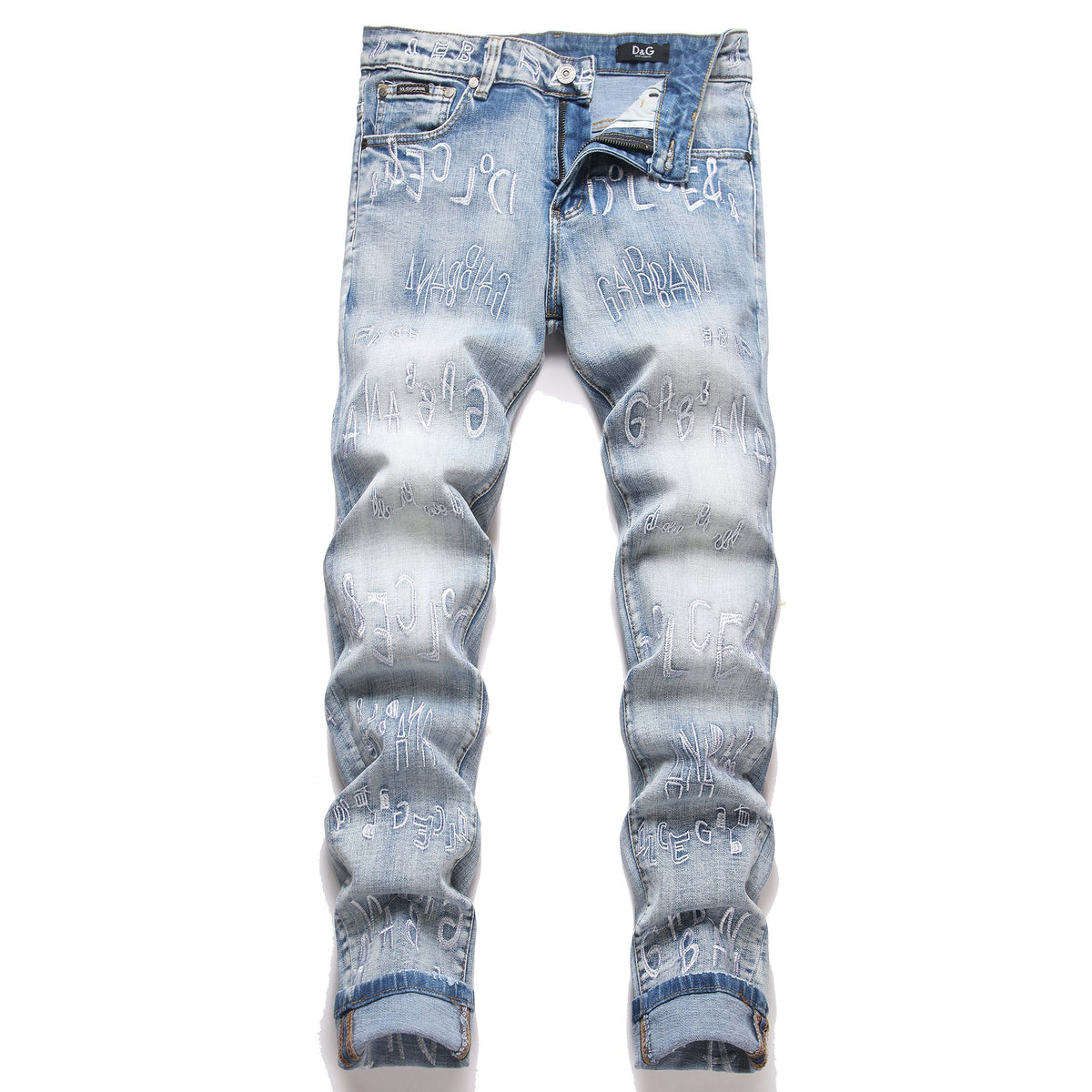 D*G Gray Jeans #8 | Men's Streetwear