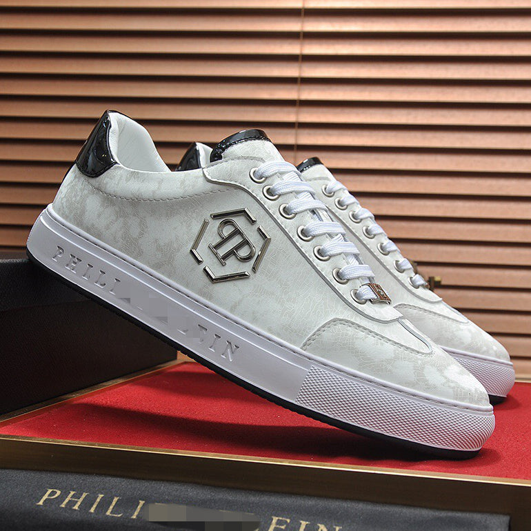 PP Black Casual Sneakers #80 | Men's Streetwear