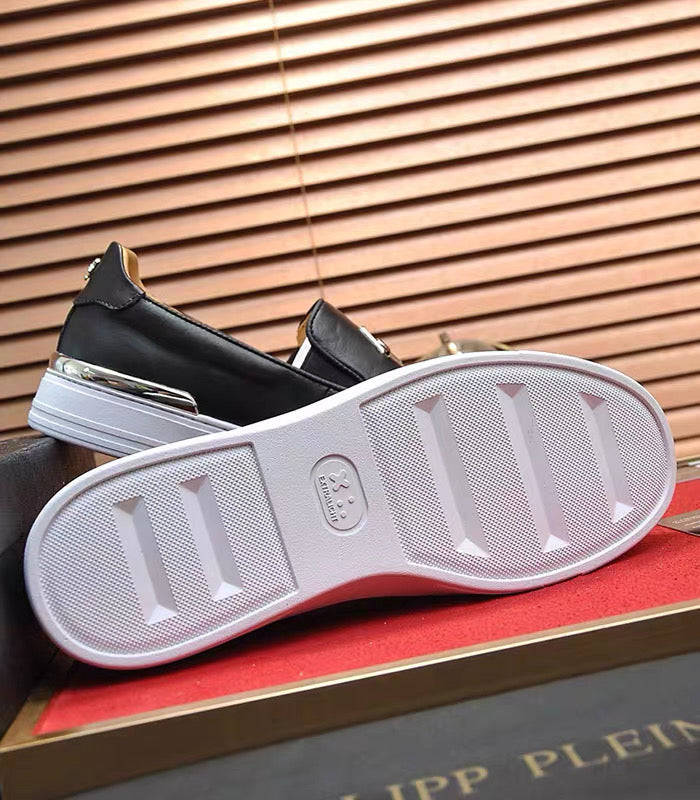 PP Black Casual Sneakers #20 | Men's Streetwear