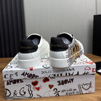 White & Black Casual Sneakers #28 | Streetwear Shoes