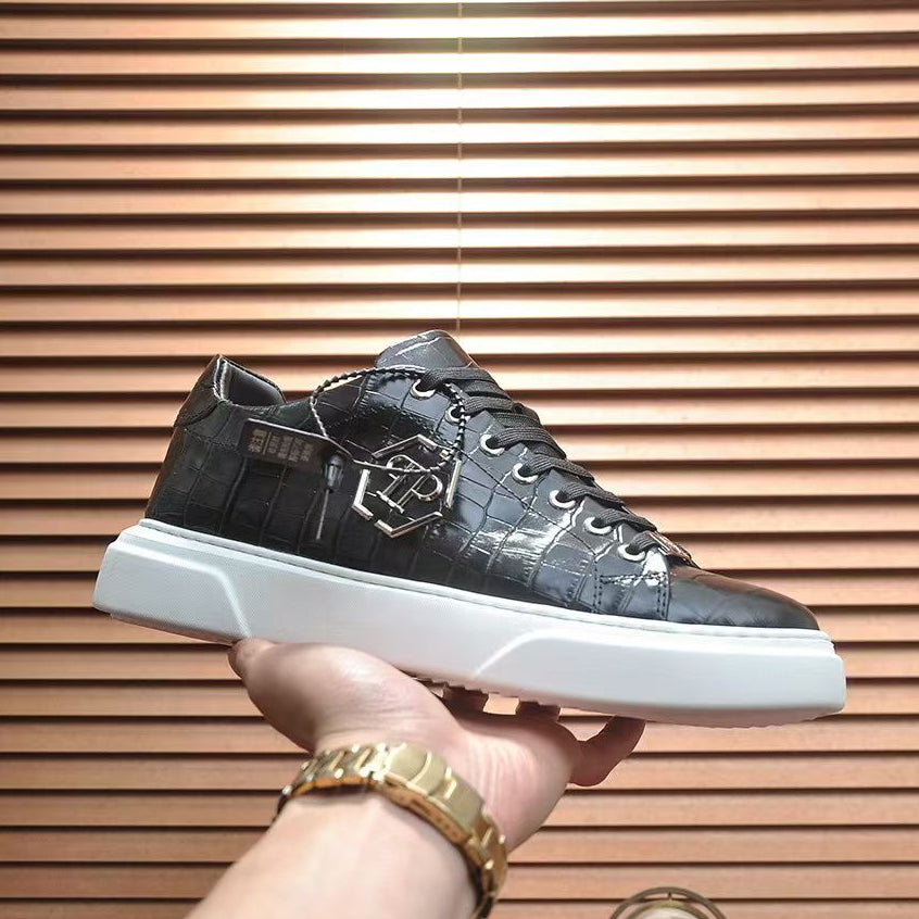 PP Black Casual Sneakers #10 | Men's Streetwear