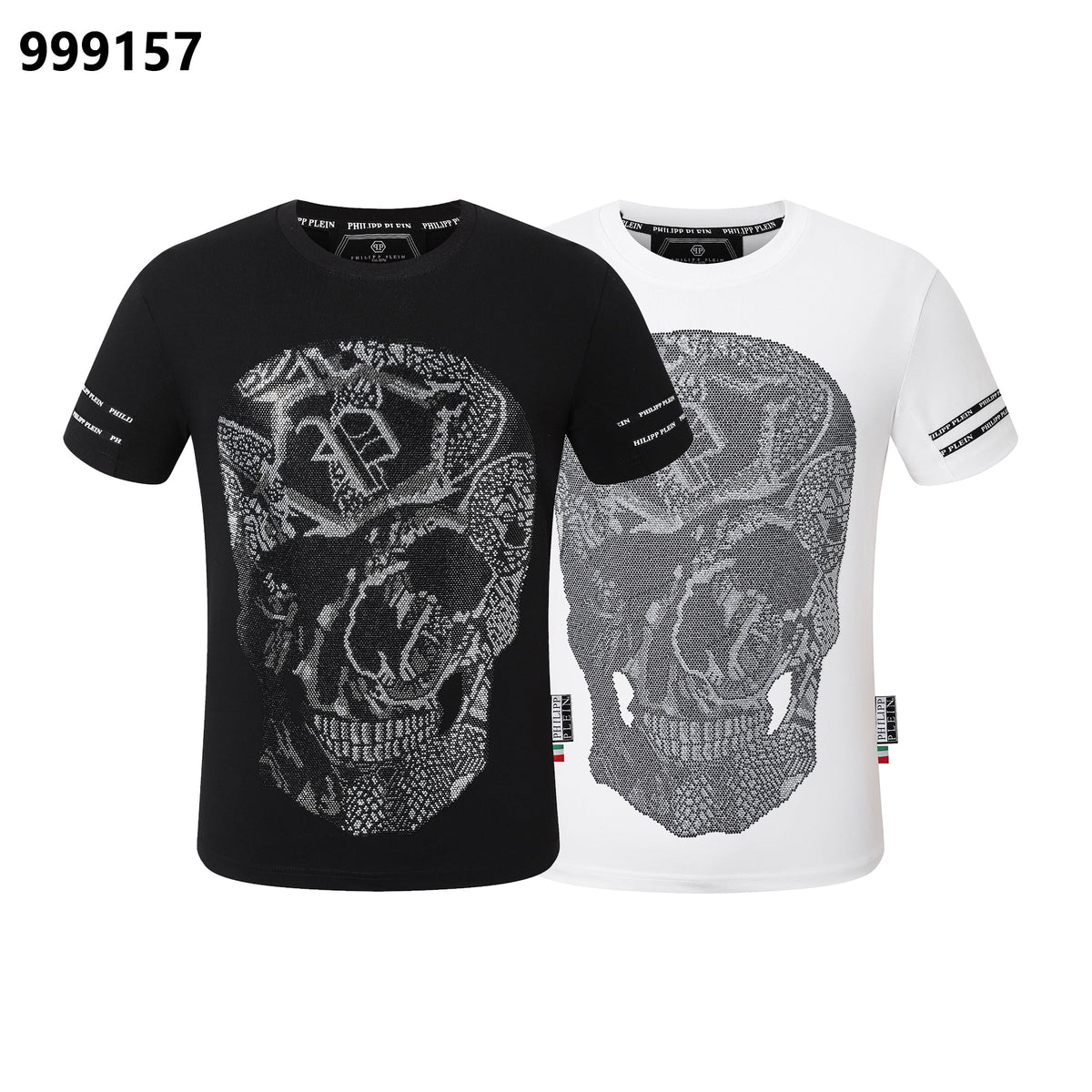 PP Black Cotton Street Style T-Shirt #70 | Men's Tee