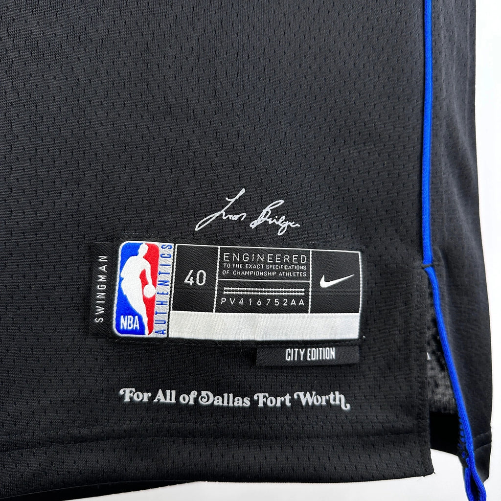 Luka Doncic Dallas Mavericks No.77 City Edition Jersey 2023-24 - View 4