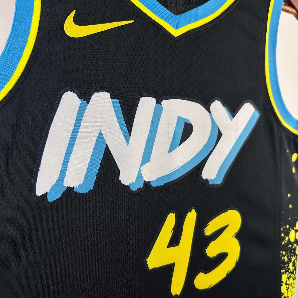 Pascal Siakam Indiana Pacers No.43 City Edition Jersey 2023-24 - View 2