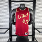 Donovan Mitchell Cleveland Cavaliers No.45 City Edition Jersey 2023-24 - View 7