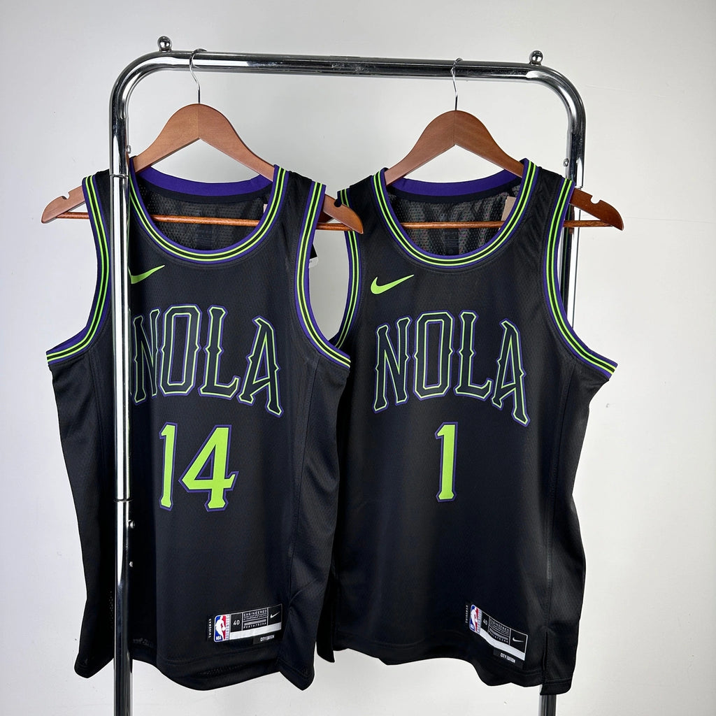 Brandon Ingram New Orleans Pelicans No.14 City Edition Jersey 2025-26 - View 13