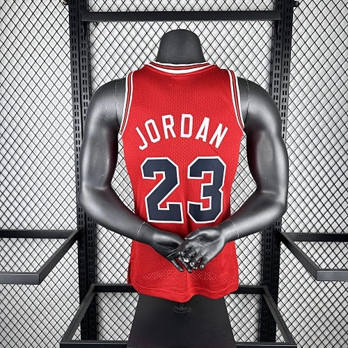 Michael Jordan Chicago Bulls No.23 Rookie Throwback Swingman Jersey 1984-85 - View 3