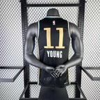 Trae Young Atlanta Hawks No.11 City Edition Jersey 2023-24 - View 11