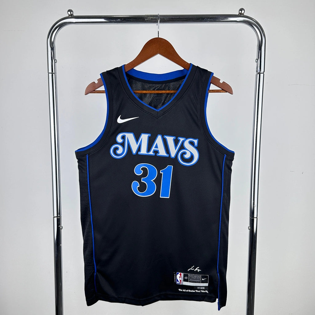 Klay Thompson Dallas Mavericks No.31 City Edition Jersey 2023-24 - View 9