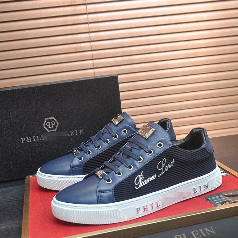 PP Blue Casual Sneakers #110 | Men's Streetwear