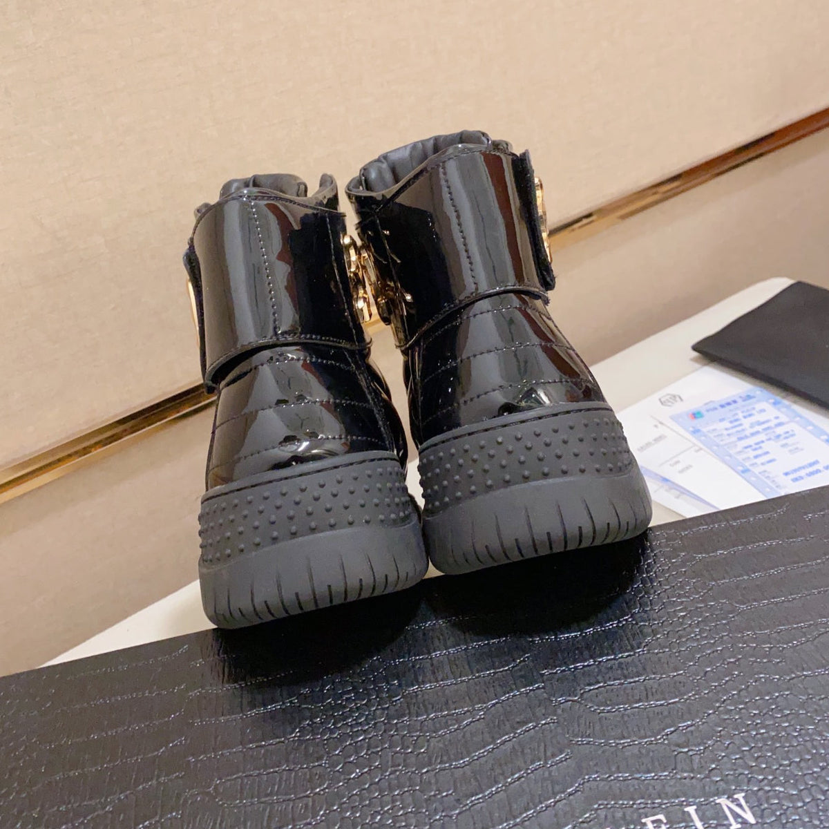 PP Black Casual Sneakers #78 | Men's Streetwear