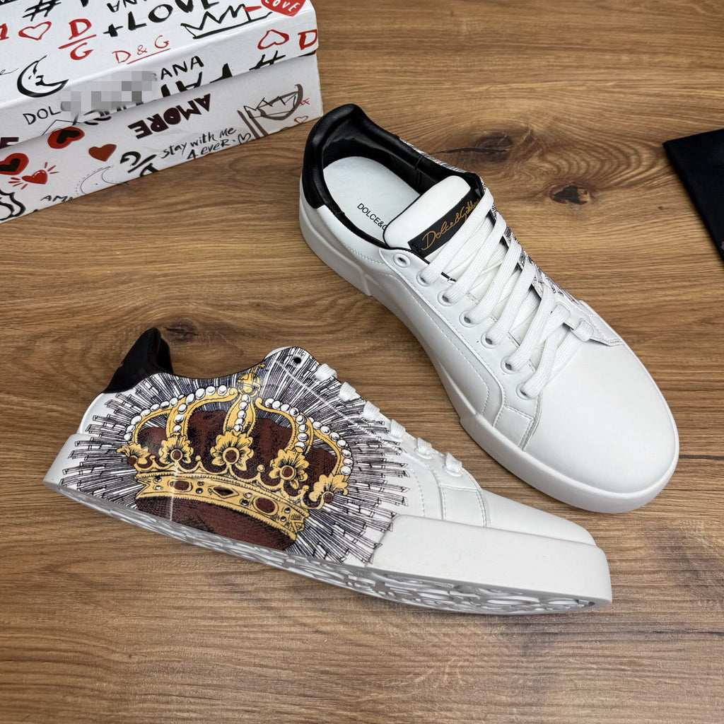 White & Black Casual Sneakers #28 | Streetwear Shoes