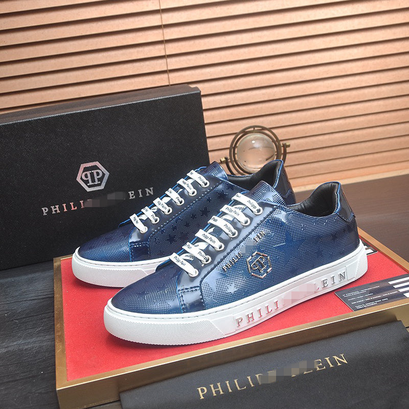 PP Blue Casual Sneakers #15 | Men's Streetwear