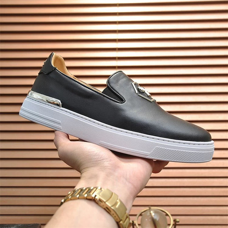 PP Black Casual Sneakers #20 | Men's Streetwear