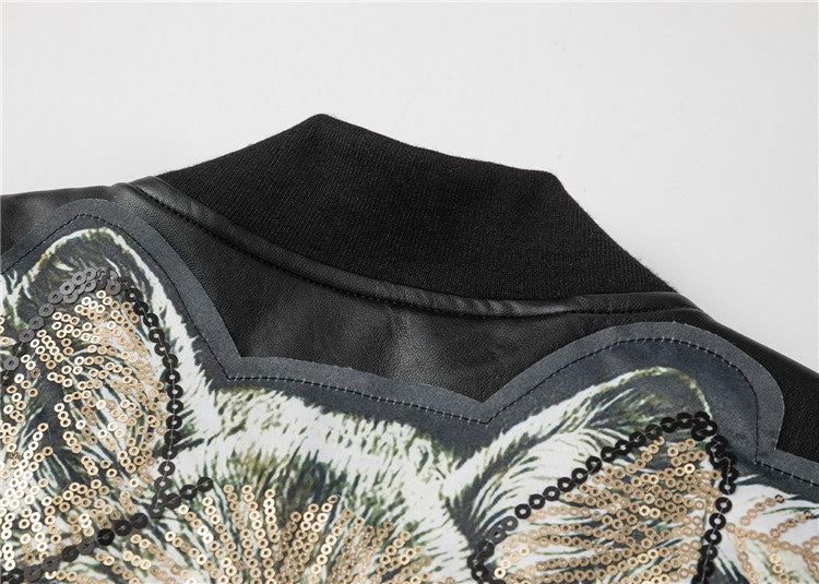 PP Black Leather Jacket #9 | Men's Streetwear