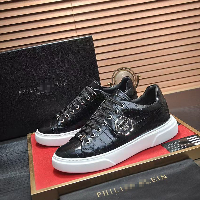 PP Black Casual Sneakers #10 | Men's Streetwear