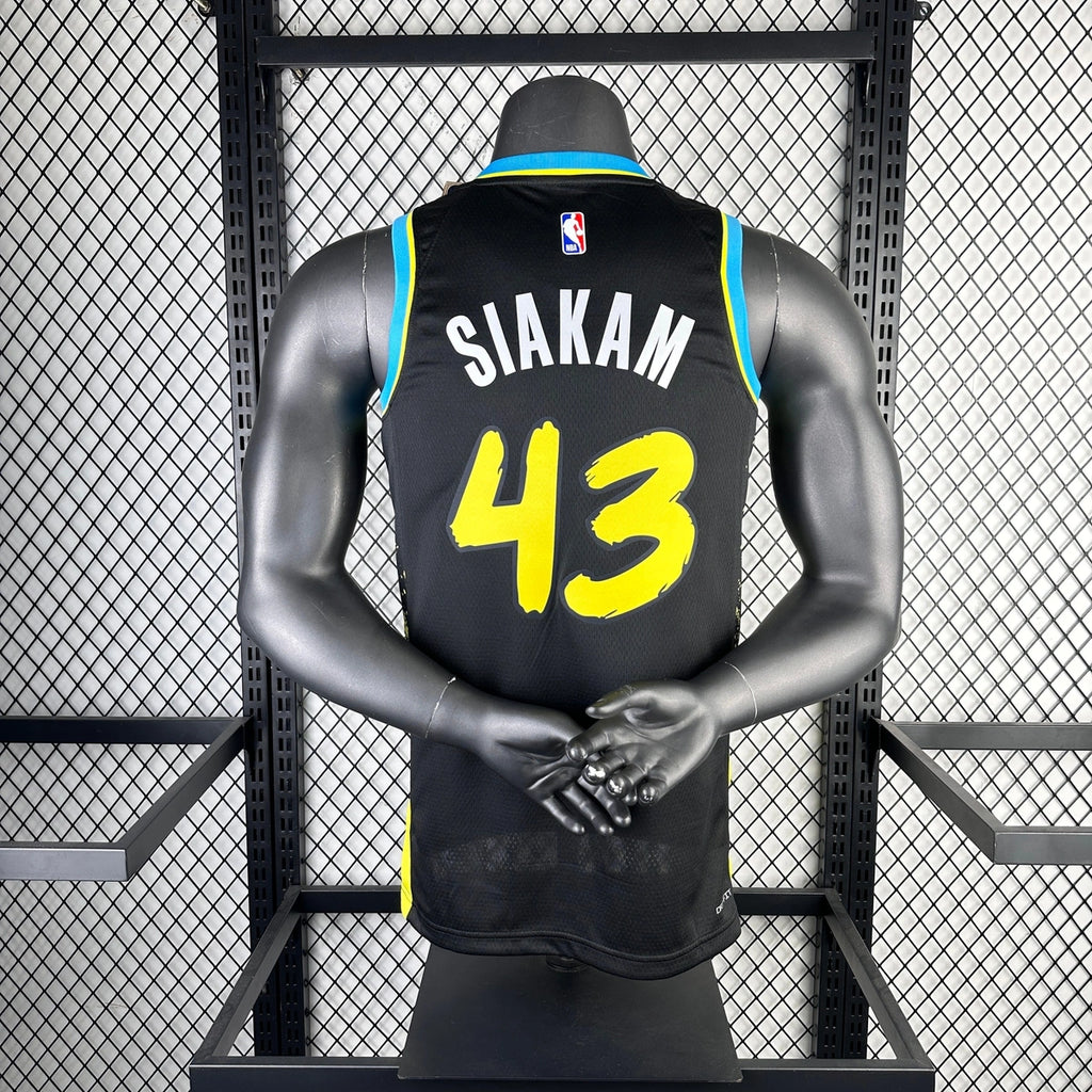 Pascal Siakam Indiana Pacers No.43 City Edition Jersey 2023-24 - View 11