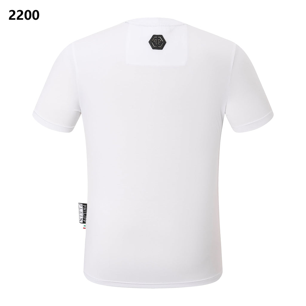 PP Black Cotton Streetwear T-Shirt #52 | Men's Tee