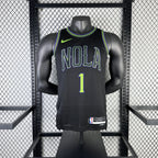 Zion Williamson New Orleans Pelicans No.1 City Edition Jersey 2025-26 - View 13