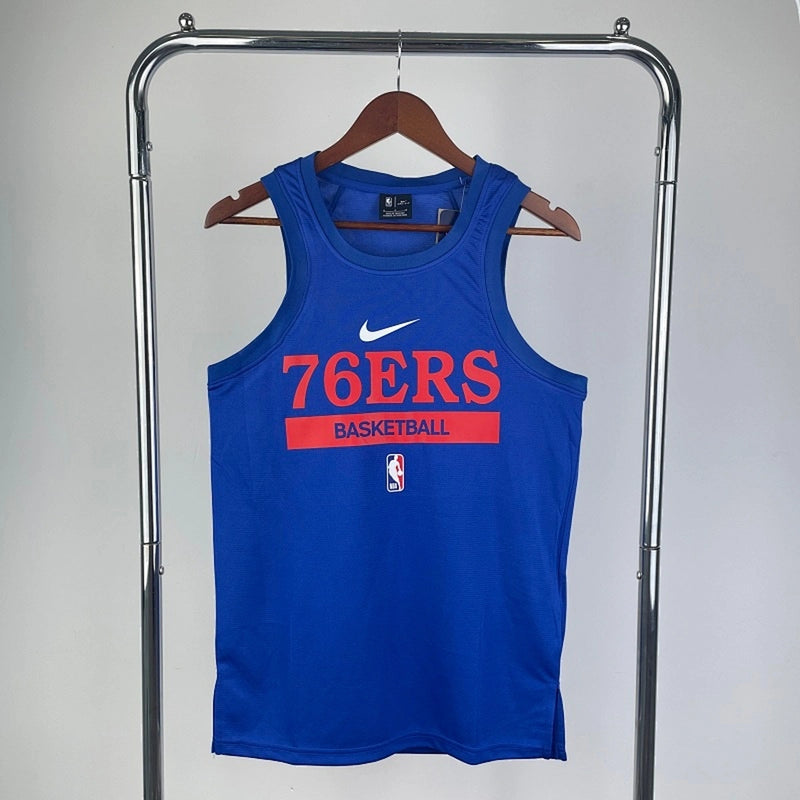 2023 76ers Practice Jersey - Blue