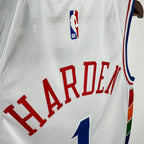 76ers BackNameNumber City Jersey in White Flatlay 005