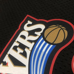 Allen Iverson Philadelphia 76ers No.3 Throwback Crop Top Women's Jersey  - View 18