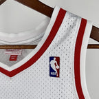 Allen Iverson Philadelphia 76ers No.3 Throwback Crop Top Women's Jersey  - View 8