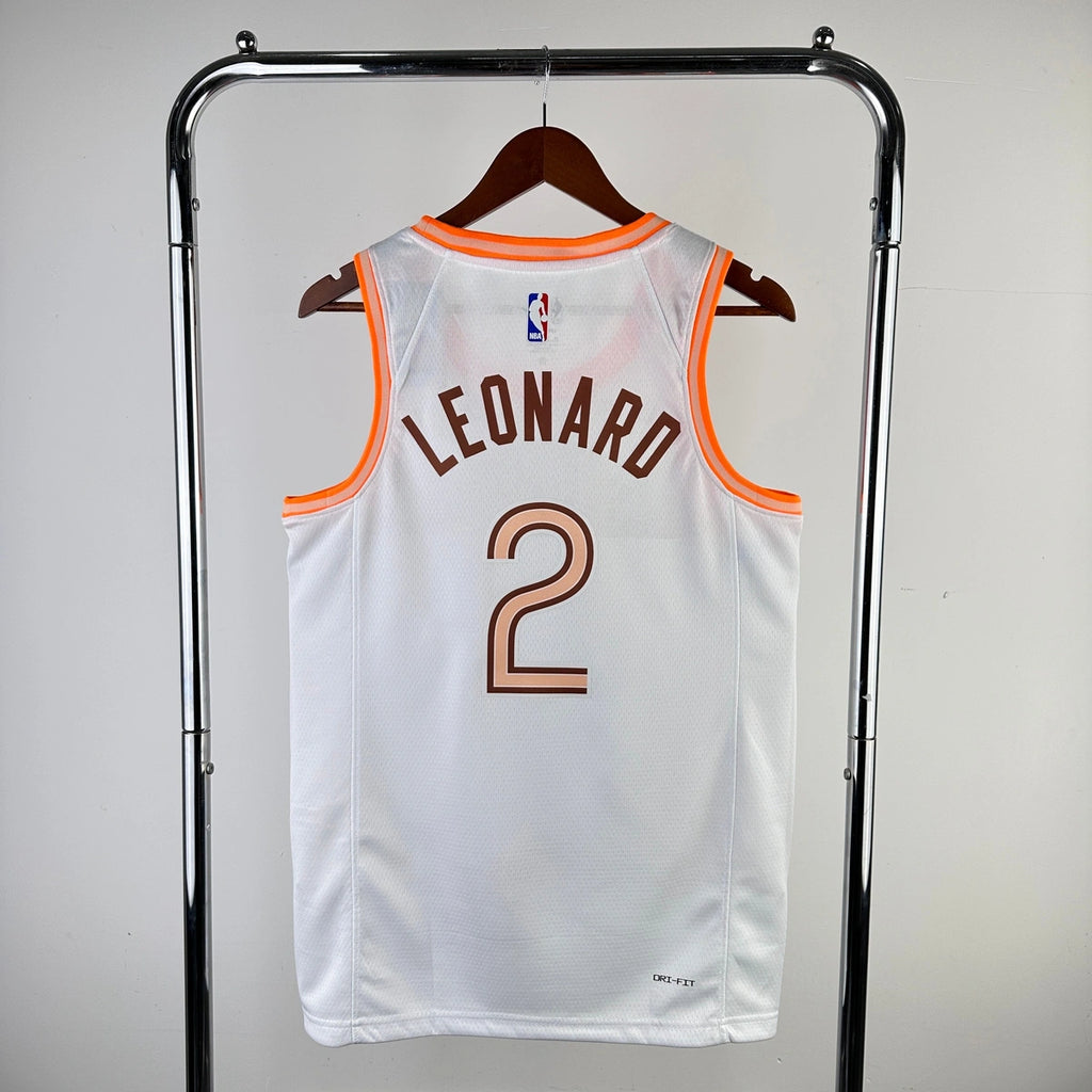 Kawhi Leonard San Antonio Spurs No.2 City Edition Jersey 2023-24 - View 2