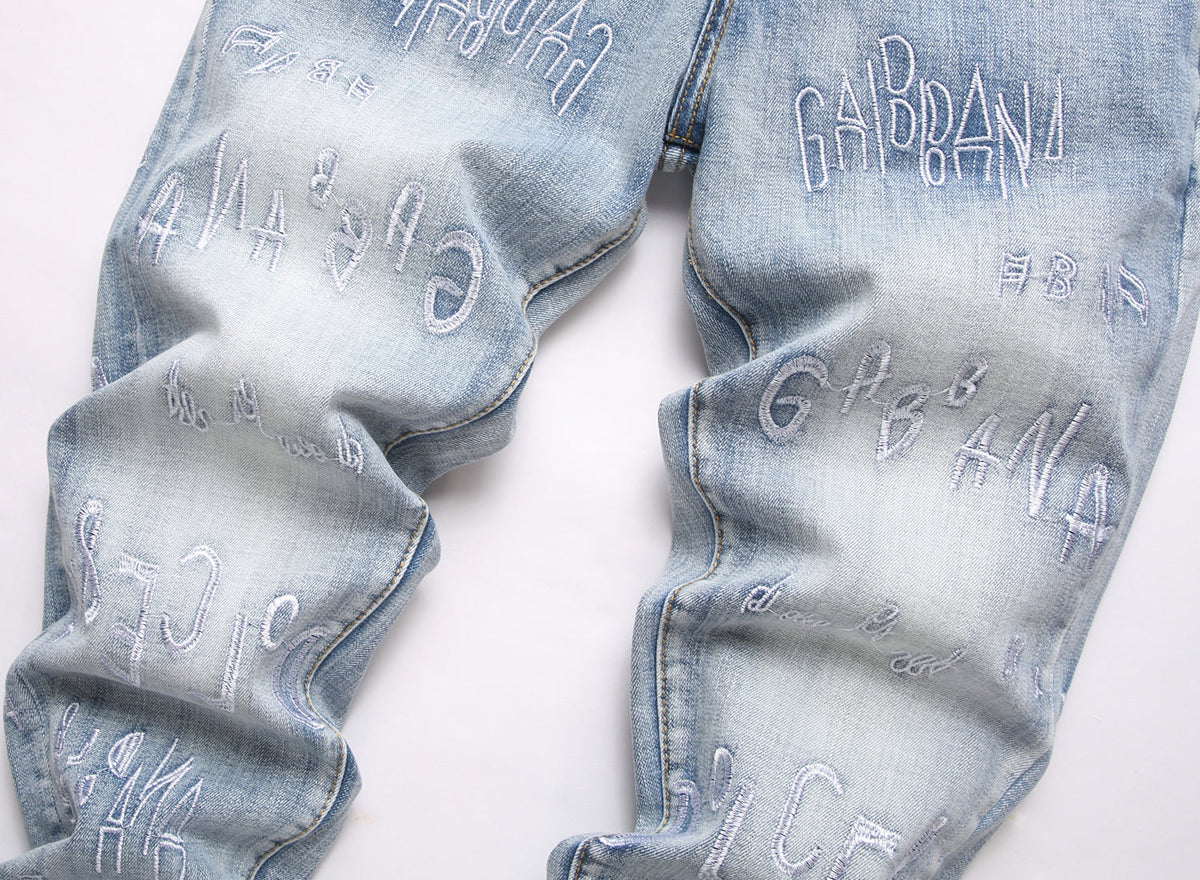 D*G Gray Jeans #8 | Men's Streetwear
