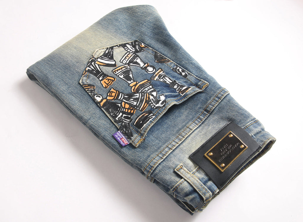 Gray Jeans #9 | Men's Streetwear