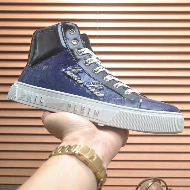 PP White Casual Sneakers #35 | Men's Streetwear