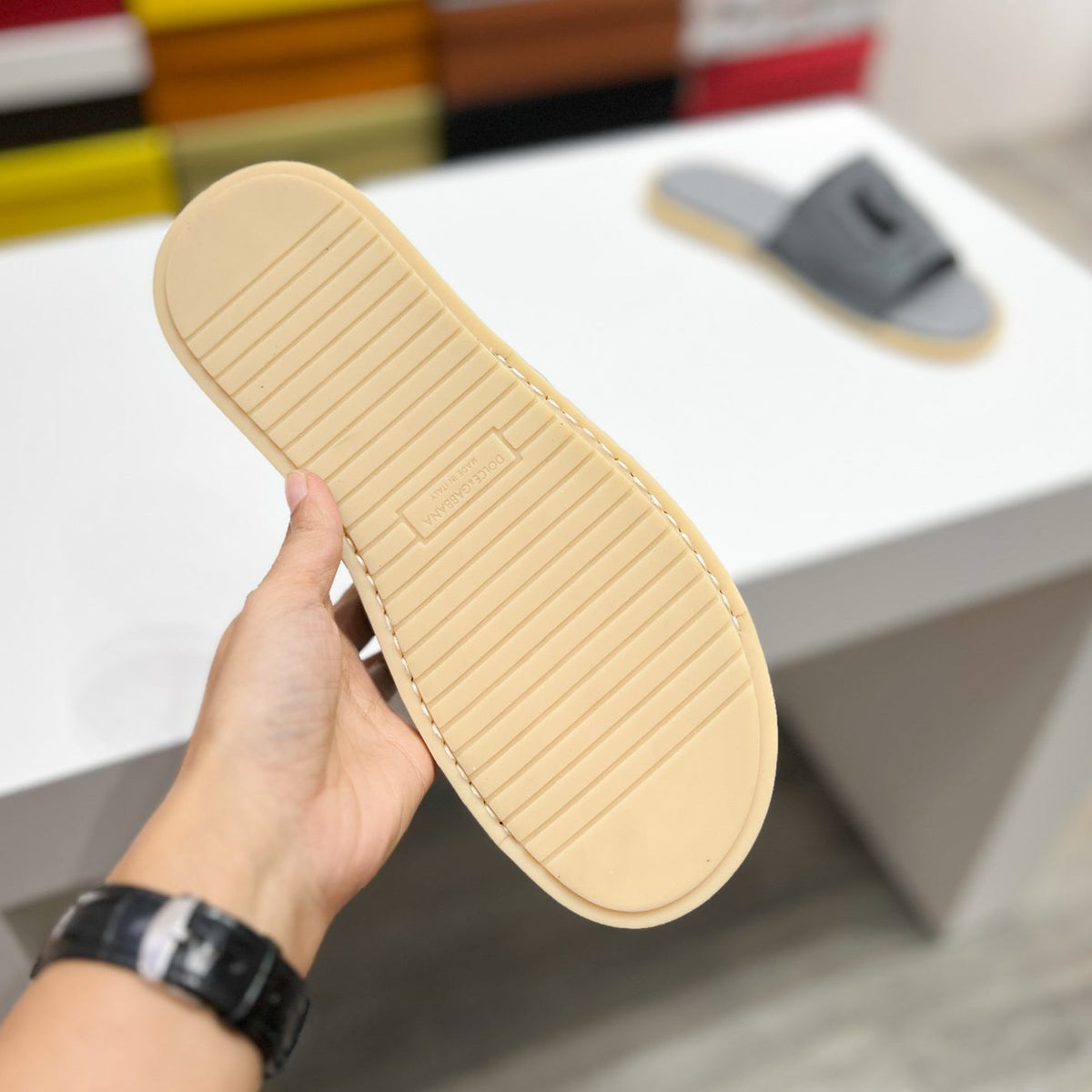 2026 Premium Leather Casual Slippers - Designer Men's Slides in 6 Colors
