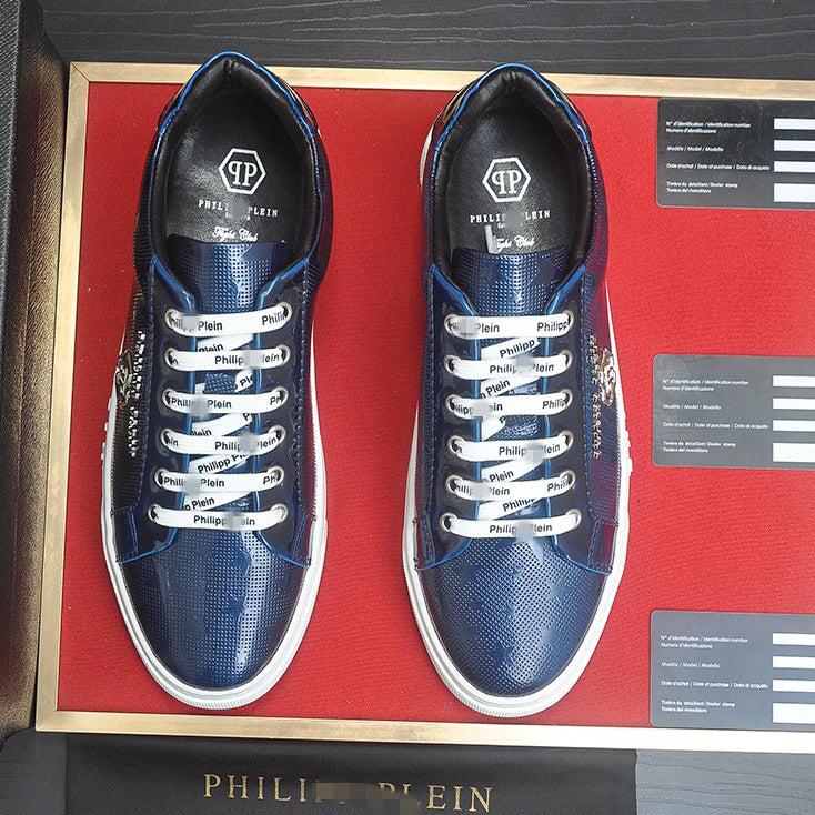 PP Blue Casual Sneakers #15 | Men's Streetwear