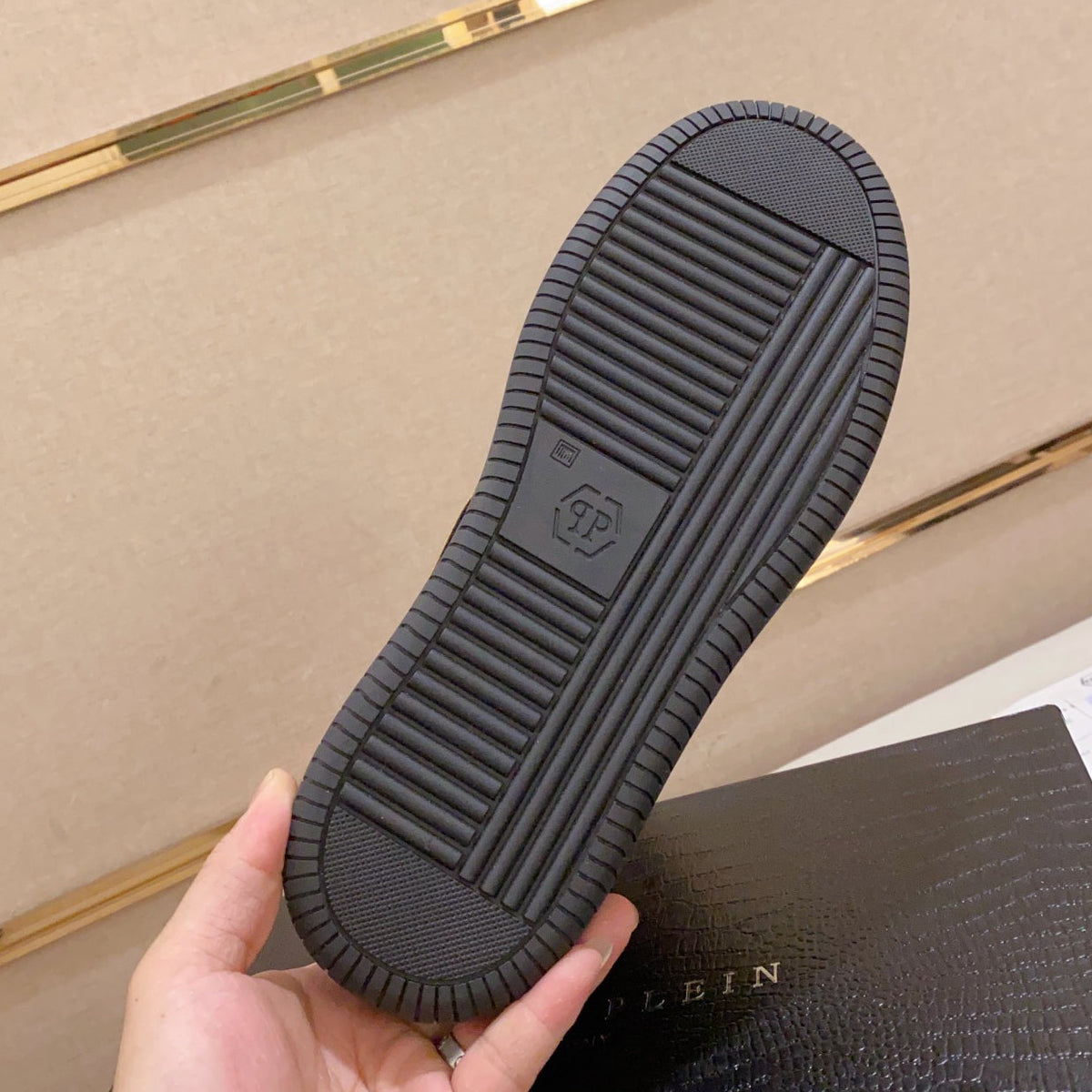 PP Black Casual Sneakers #78 | Men's Streetwear
