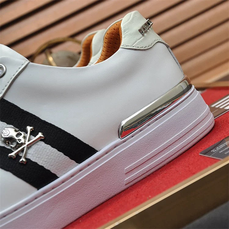 PP White Casual Sneakers #9539 | Men's Streetwear