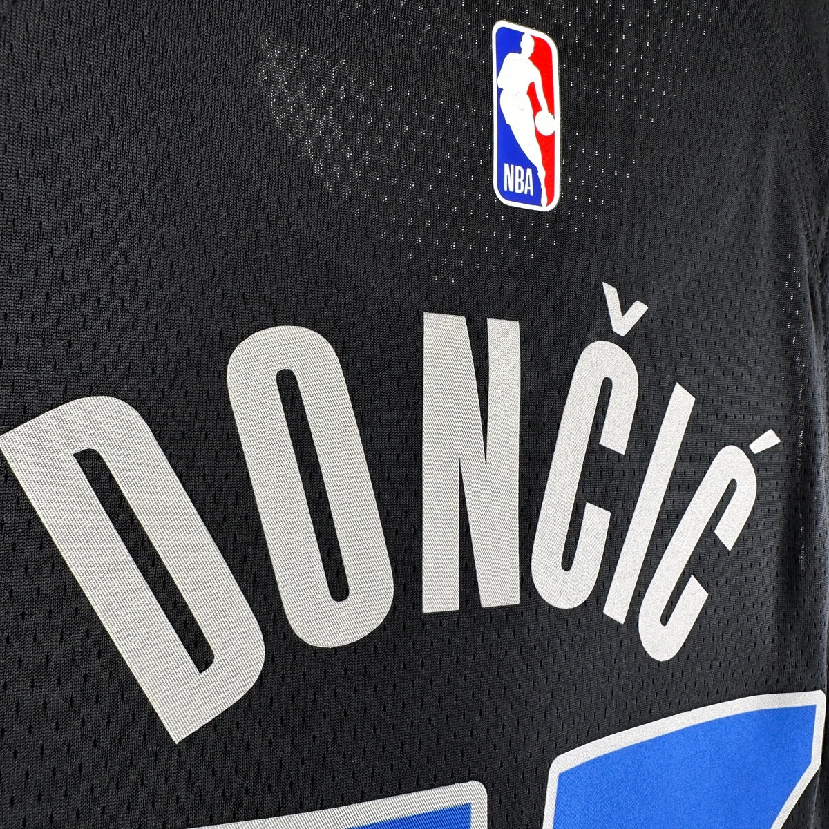 Luka Doncic Dallas Mavericks No.77 City Edition Jersey 2023-24 - View 12