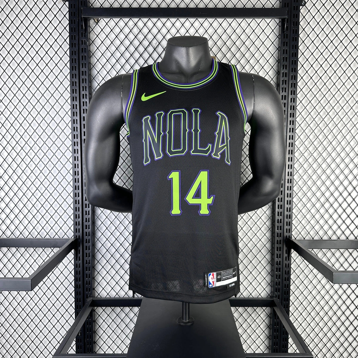 Brandon Ingram New Orleans Pelicans No.14 City Edition Jersey 2025-26 - View 6