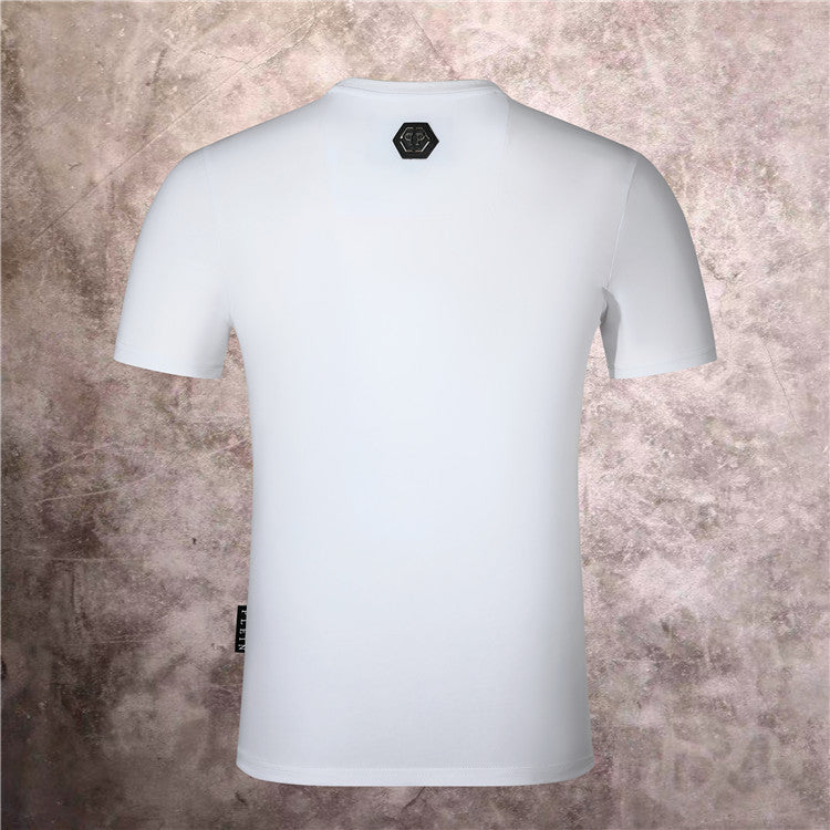 PP Men's Black Cotton Streetwear T-Shirt #2