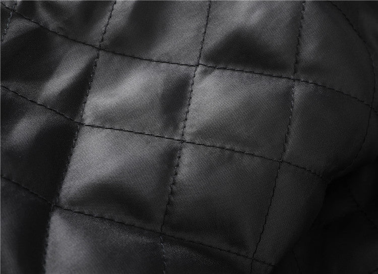 PP Black Leather Jacket #15 | Men's Streetwear