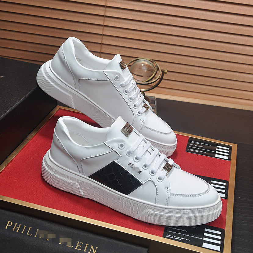 PP White Casual Sneakers #13 | Men's Streetwear