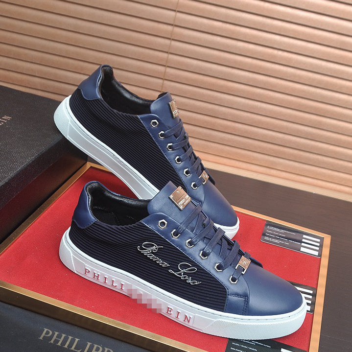 PP Blue Casual Sneakers #110 | Men's Streetwear