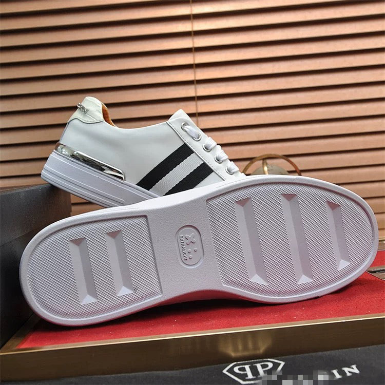 PP White Casual Sneakers #9539 | Men's Streetwear