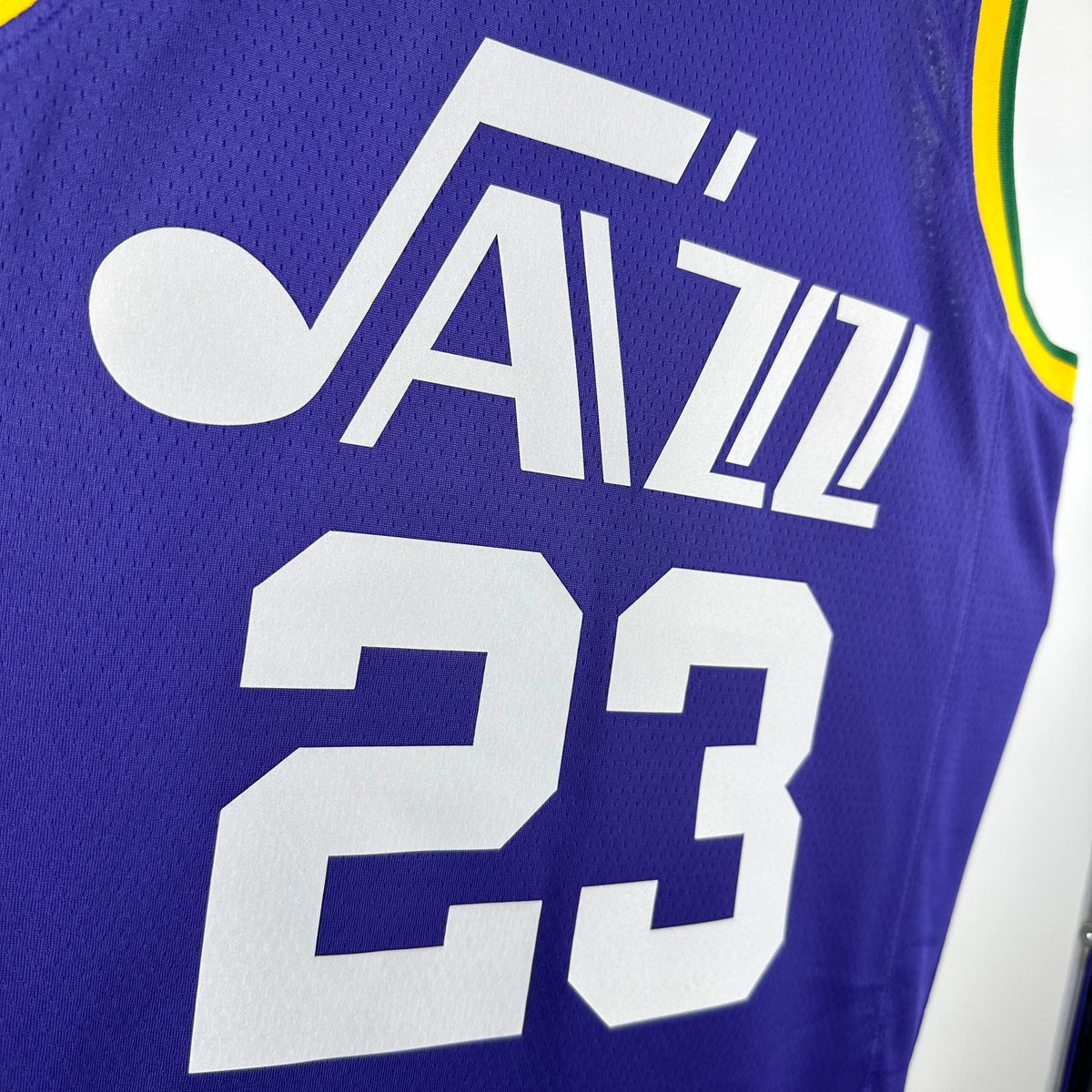 Lauri Markkanen Utah Jazz No.23 Throwback Jersey 2023-24 - View 7