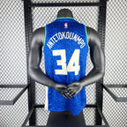 Giannis Antetokounmpo Milwaukee Bucks No.34 City Edition Jersey 2023-24 - View 1