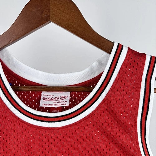 Michael Jordan Chicago Bulls No.23 Rookie Throwback Swingman Jersey 1984-85 - View 7